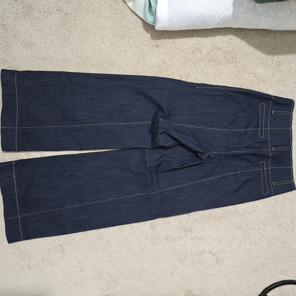 Cinq à Sept Dark Blue Denim Pants - Picture 5 of 5